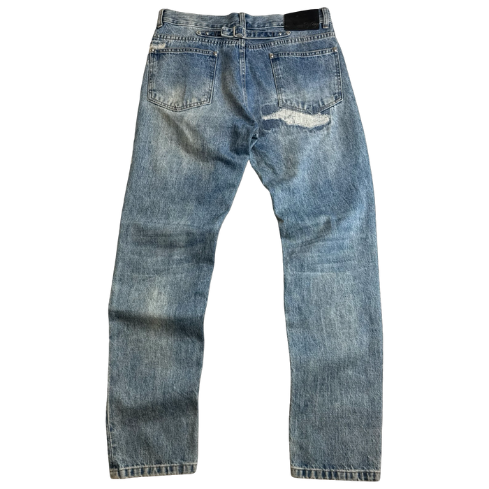 Louis Vuitton x Fragments Patched Embroidered Slim Denim Pants | Vitnage Clothing Store Canada