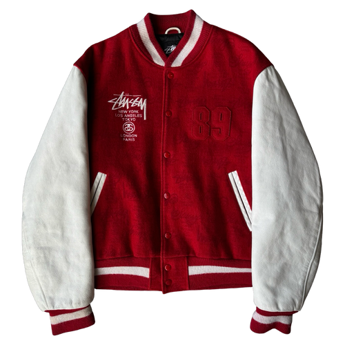 Vintage Stussy world tour varsity jacket #783/1000 | Vintage Clothing Store Canada