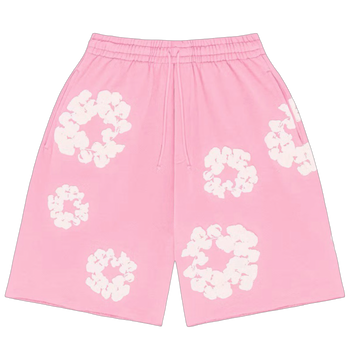 Denim Tears The Cotton Wreath Shorts Pink