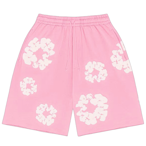 Denim Tears The Cotton Wreath Shorts Pink | Vintage Clothing Store Canada