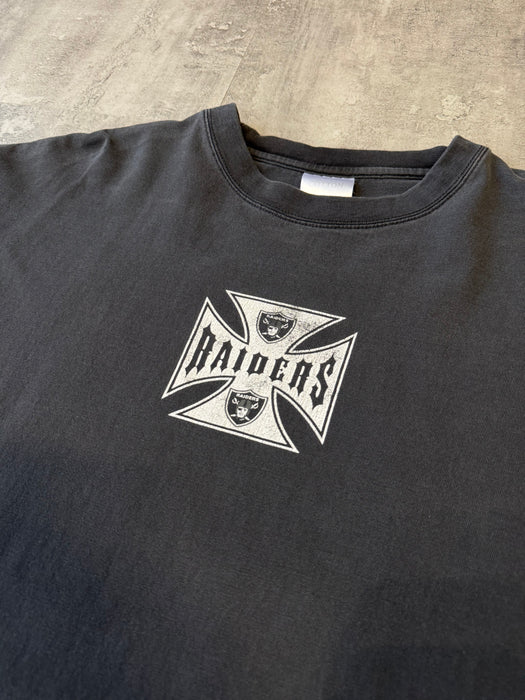 Vintage West Coast Choppers Raiders NFL tee | Vitnage Clothing Store Canada