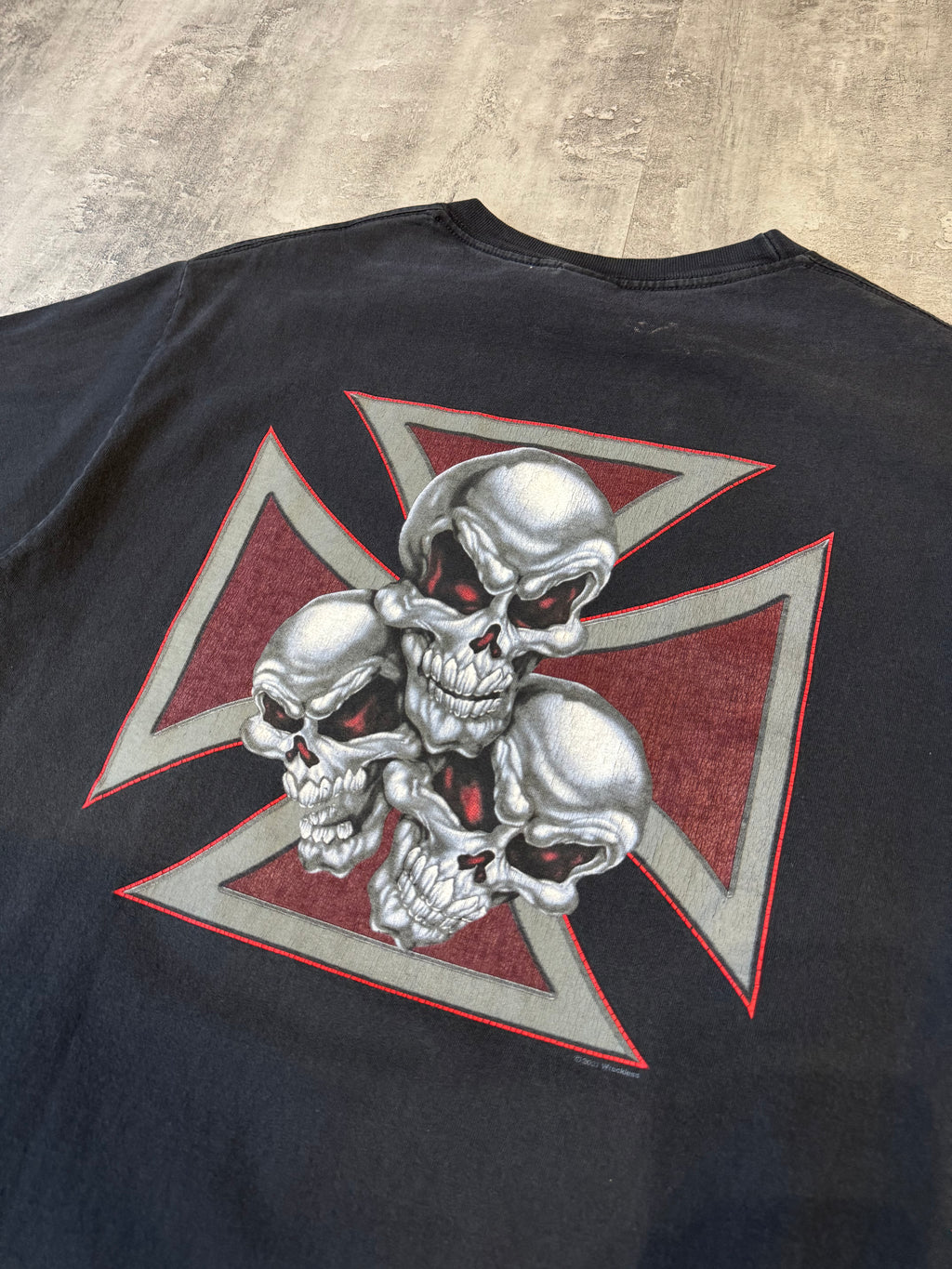 Vintage Skeletons Cross tee