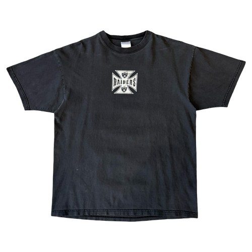 Vintage West Coast Choppers Raiders NFL tee | Vintage Clothing Store Canada