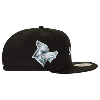 Supreme Money Box Logo Fitted Hat 7 3/4