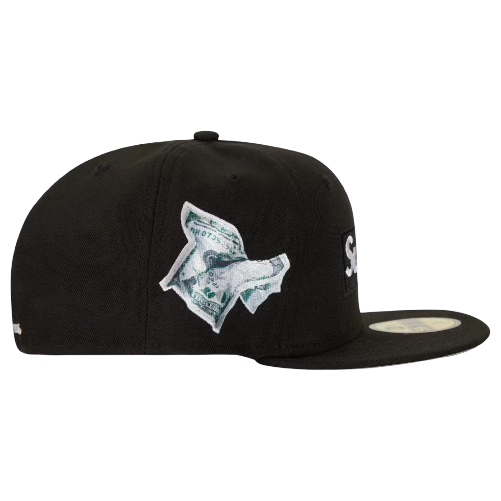 Supreme Money Box Logo Fitted Hat 7 3/4
