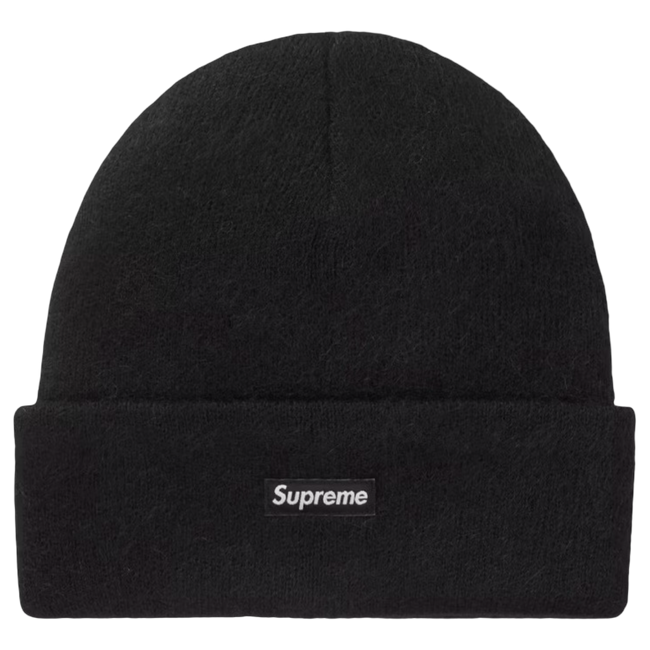 Supreme Mohair Black Beanie
