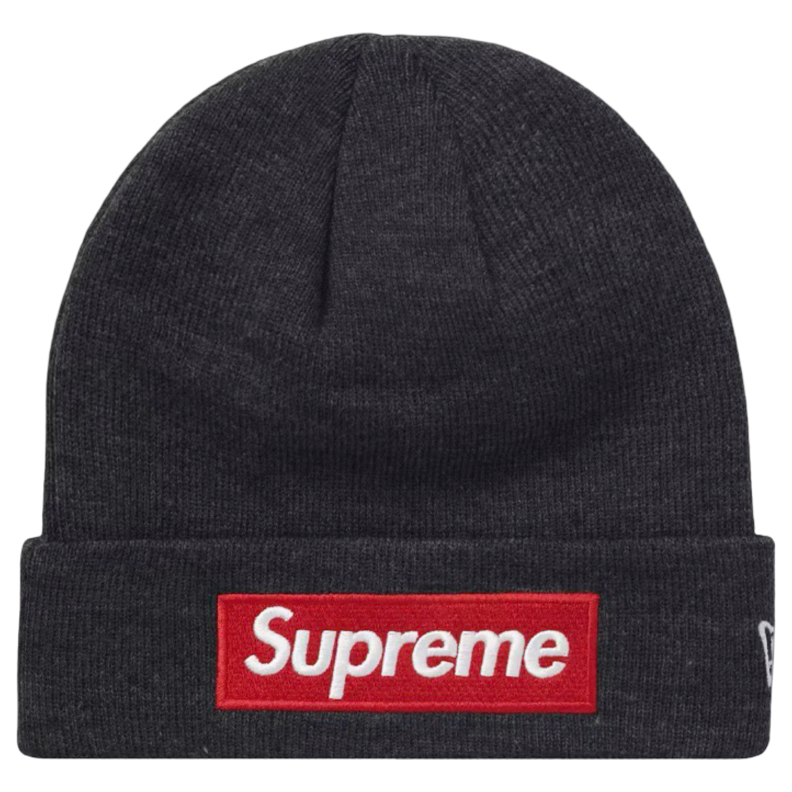 Supreme Charcoal Box Logo Beanie