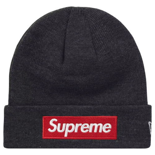 Supreme Charcoal Box Logo Beanie | Vintage Clothing Store Canada