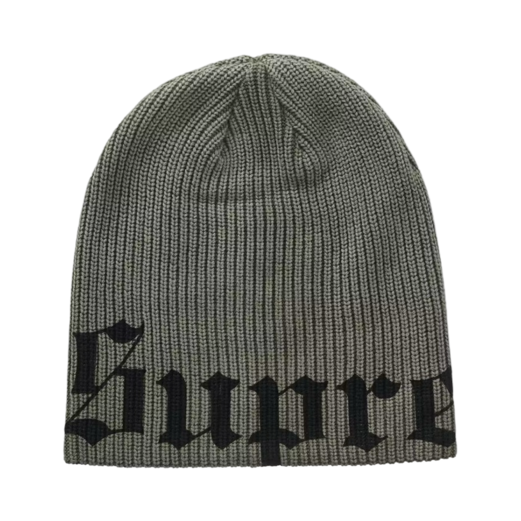 Supreme Old English Printed Beanie Olive