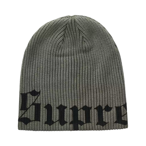 Supreme Old English Printed Beanie Olive | Vintage Clothing Store Canada