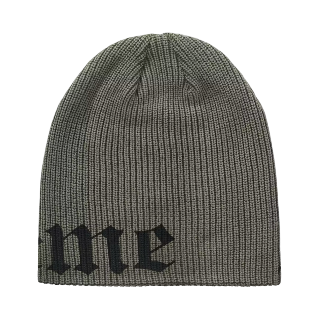 Supreme Old English Printed Beanie Olive