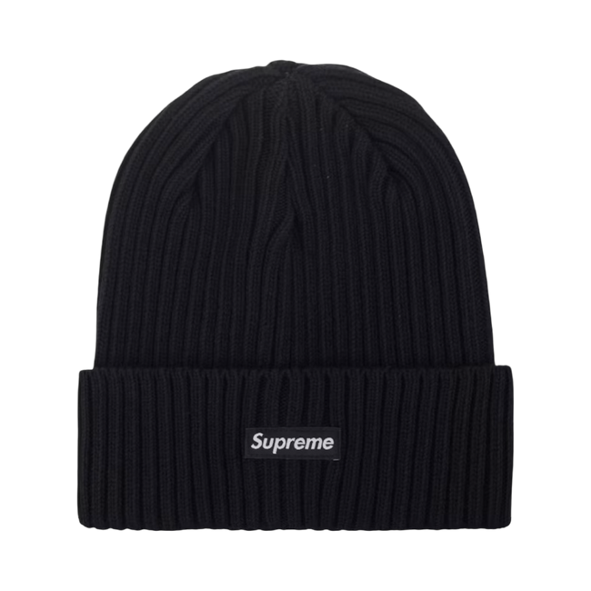 Supreme Overdyed Beanie Black