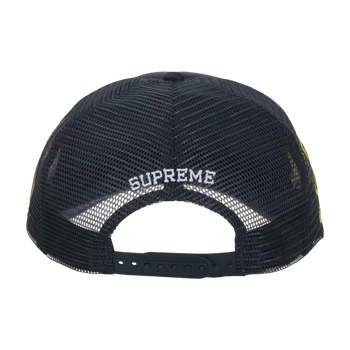 Supreme University Mesh Back 5 Panel Hat Navy