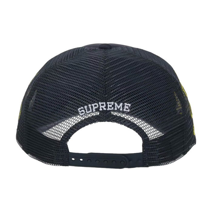 Supreme University Mesh Back 5 Panel Hat Navy | Vitnage Clothing Store Canada