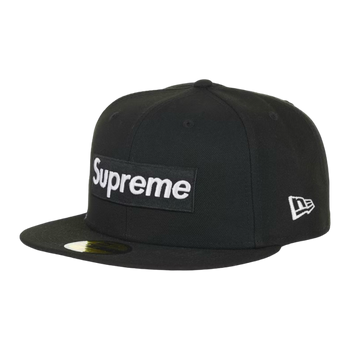 Supreme New York Shop Box Logo New Era 59Fifty Fitted Hat Black
