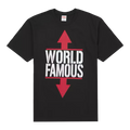 Supreme World Famous Tee Black