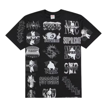 Supreme Flash Tee Black