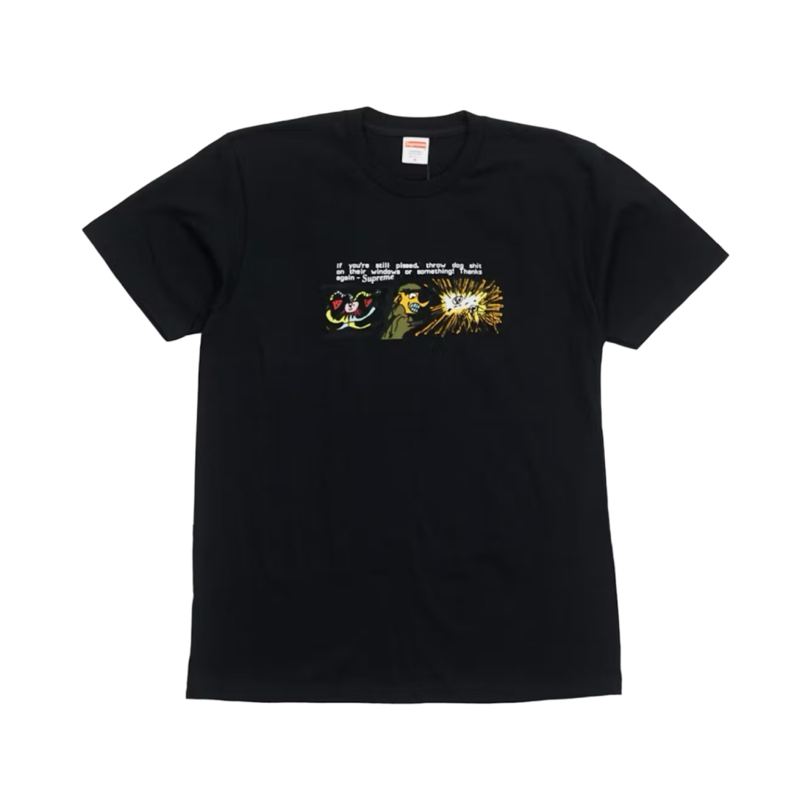 Supreme Dog Shit Tee Black