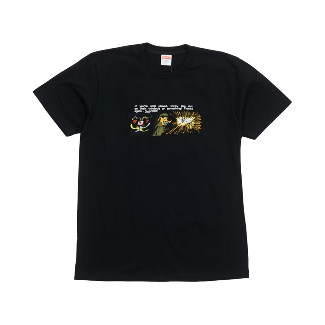 Supreme Dog Shit Tee Black