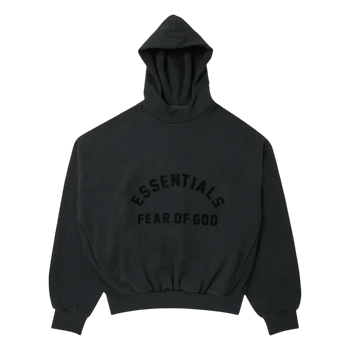 Fear Of God Essentials Hoodie Jet Black