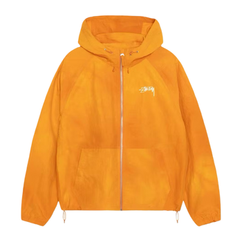 Stussy Wave Dye Beach Shell Jacket Orange