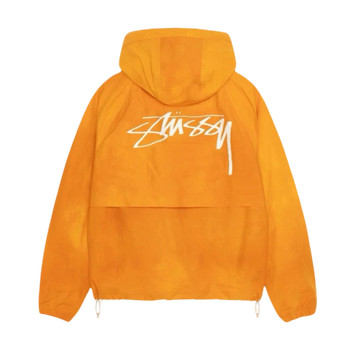 Stussy Wave Dye Beach Shell Jacket Orange