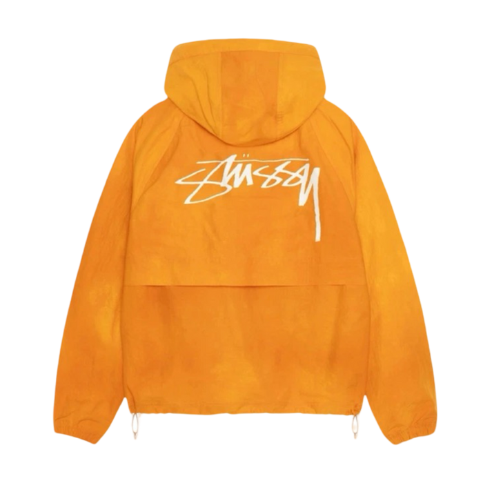 Stussy Wave Dye Beach Shell Jacket Orange | Vitnage Clothing Store Canada
