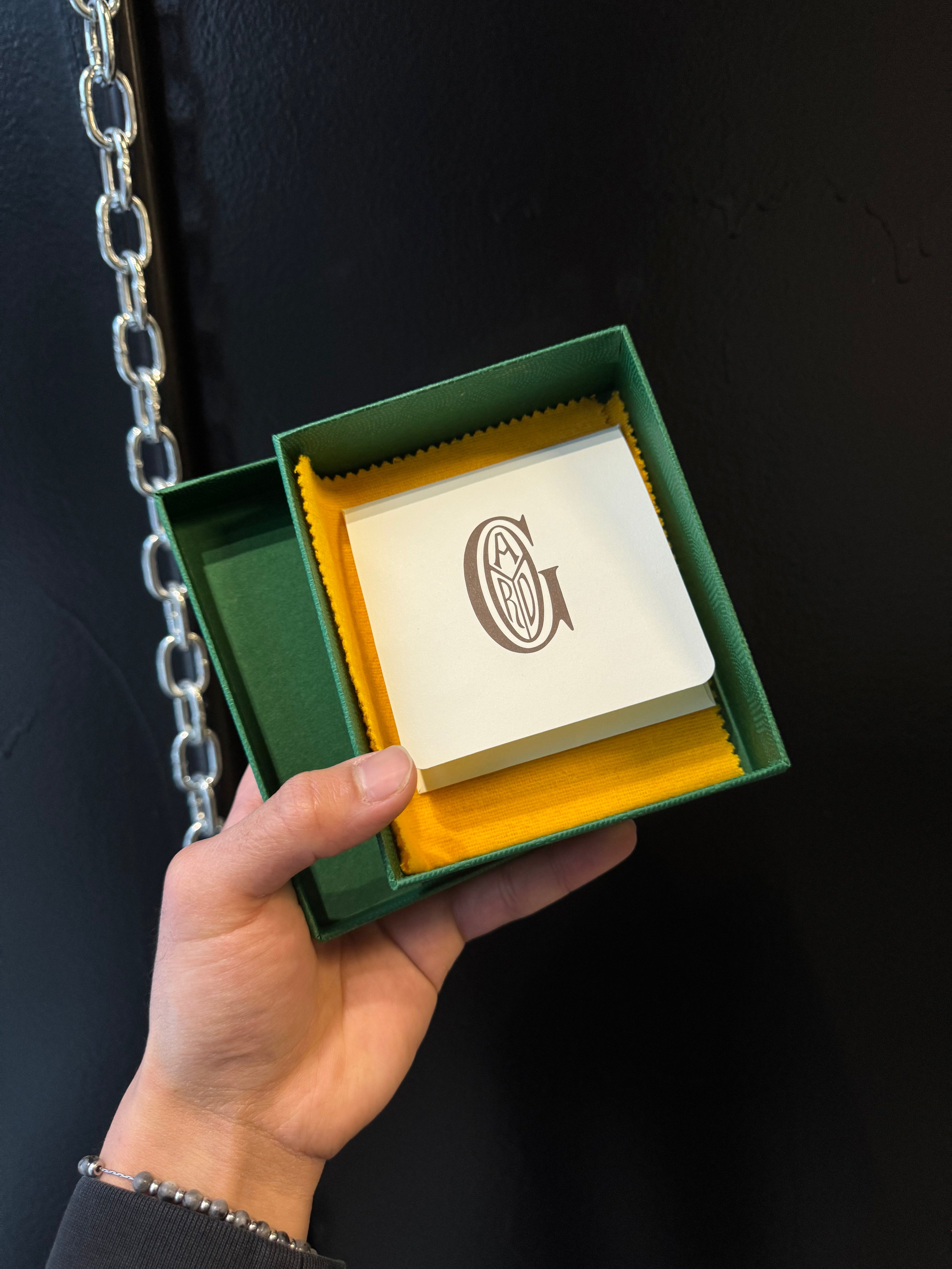 GOYARD SAINT PIERRE CARD HOLDER GREEN