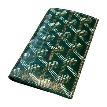 GOYARD SAINT PIERRE CARD HOLDER GREEN