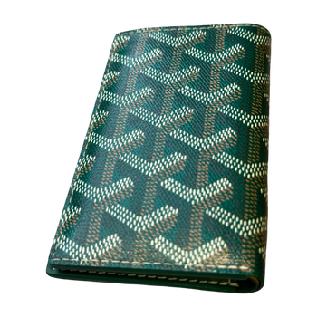 GOYARD SAINT PIERRE CARD HOLDER GREEN