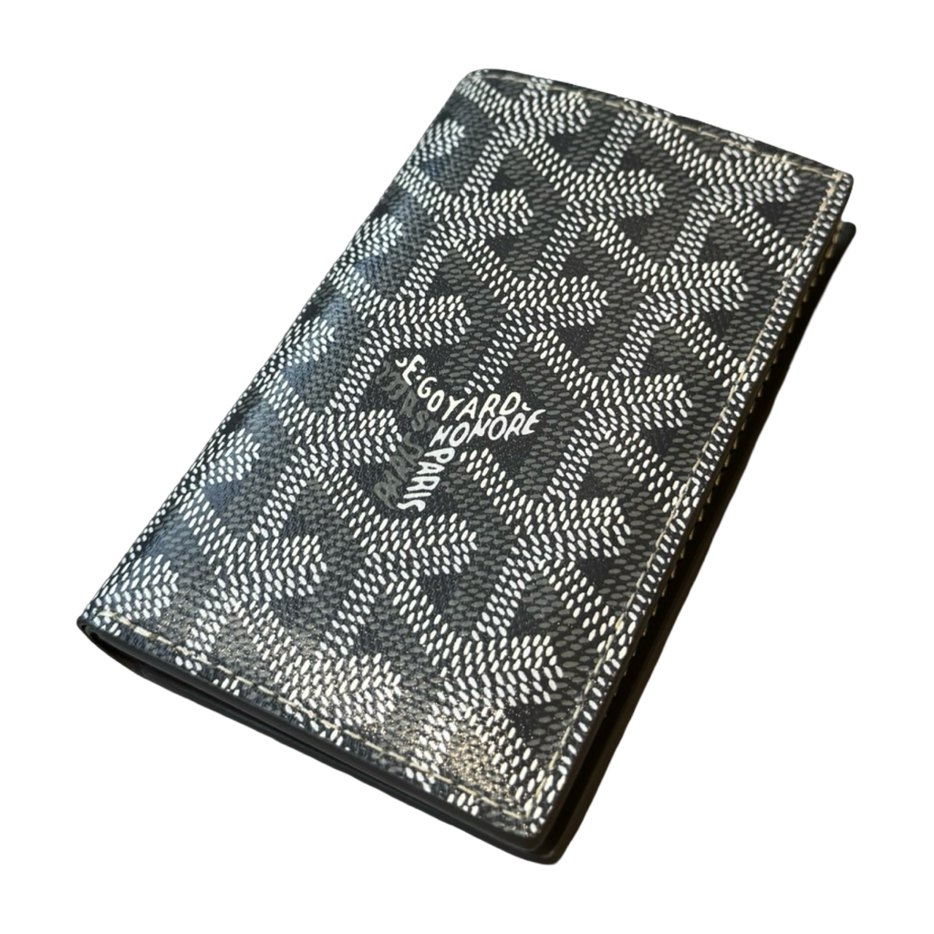GOYARD SAINT PIERRE CARD HOLDER GREY