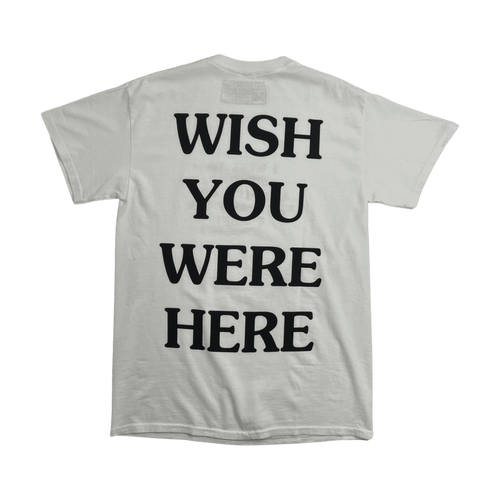 Travis Scott Astroworld Wish You Were Here Tee White | Vintage Clothing Store Canada