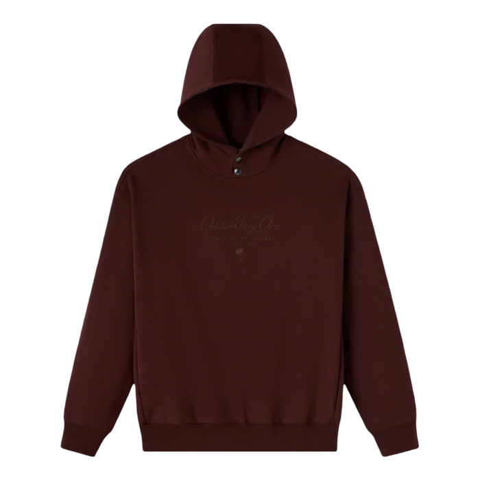 OVO Double Knit Script Hoodie Cocoa | Vitnage Clothing Store Canada
