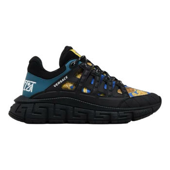 Versace Trigreca Medusa Renaissance Print Blue (USED)