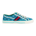 Gucci Tennis 1977 Light Blue Monogram Sneakers (NEW, NO BOX)