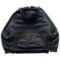 Vintage Chrome Hearts Scroll Logo Tonal Hoodie