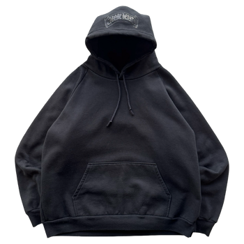 Vintage Chrome Hearts Scroll Logo Tonal Hoodie