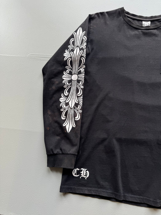 Vintage Chrome Hearts Rolling Stones Long Sleeve | Vitnage Clothing Store Canada