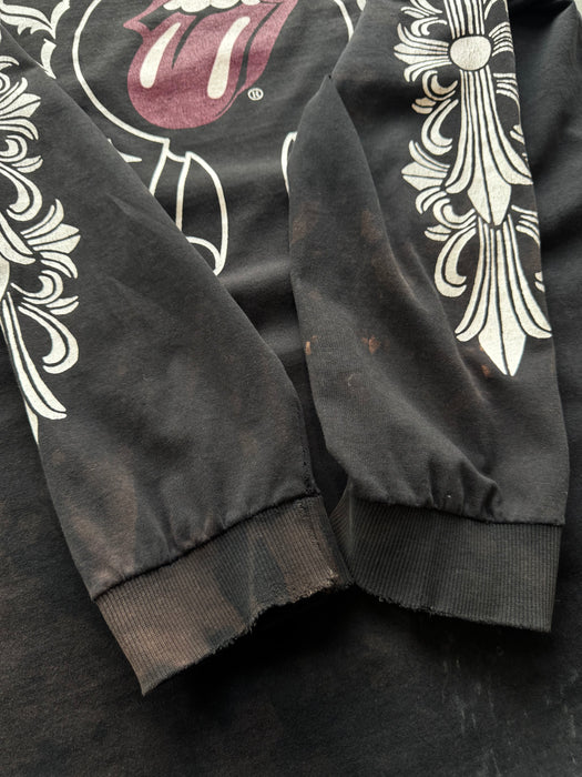 Vintage Chrome Hearts Rolling Stones Long Sleeve | Vitnage Clothing Store Canada