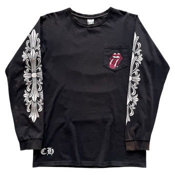 Vintage Chrome Hearts Rolling Stones Long Sleeve