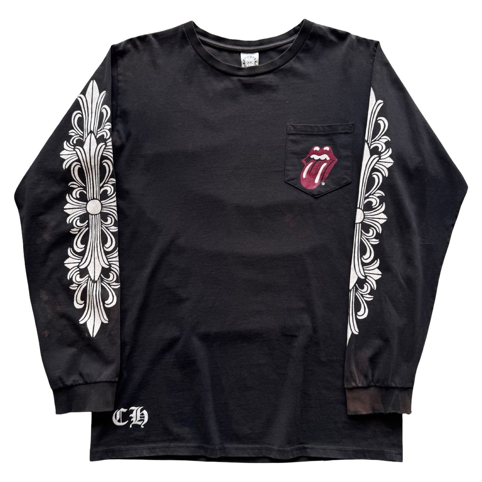 Vintage Chrome Hearts Rolling Stones Long Sleeve
