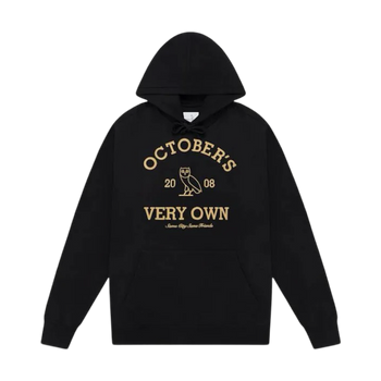 OVO Collegiate Hoodie Black/Gold