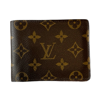 Louis Vuitton Monogram Bifold Wallet Brown