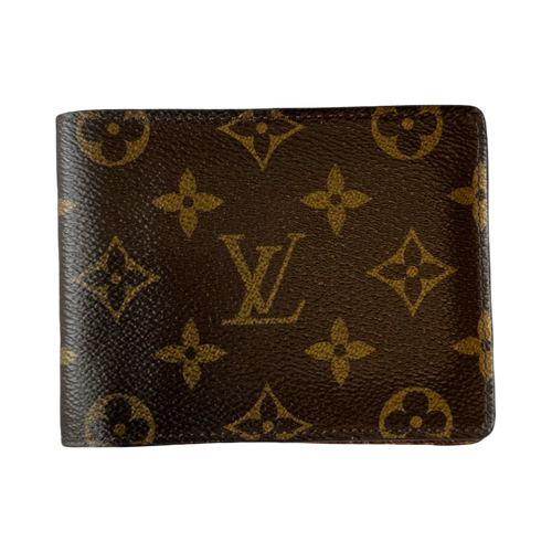 Louis Vuitton Monogram Bifold Wallet Brown | Vintage Clothing Store Canada