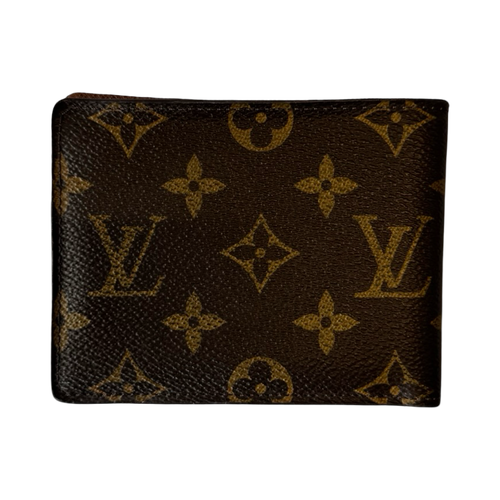 Louis Vuitton Monogram Bifold Wallet Brown | Vintage Clothing Store Canada