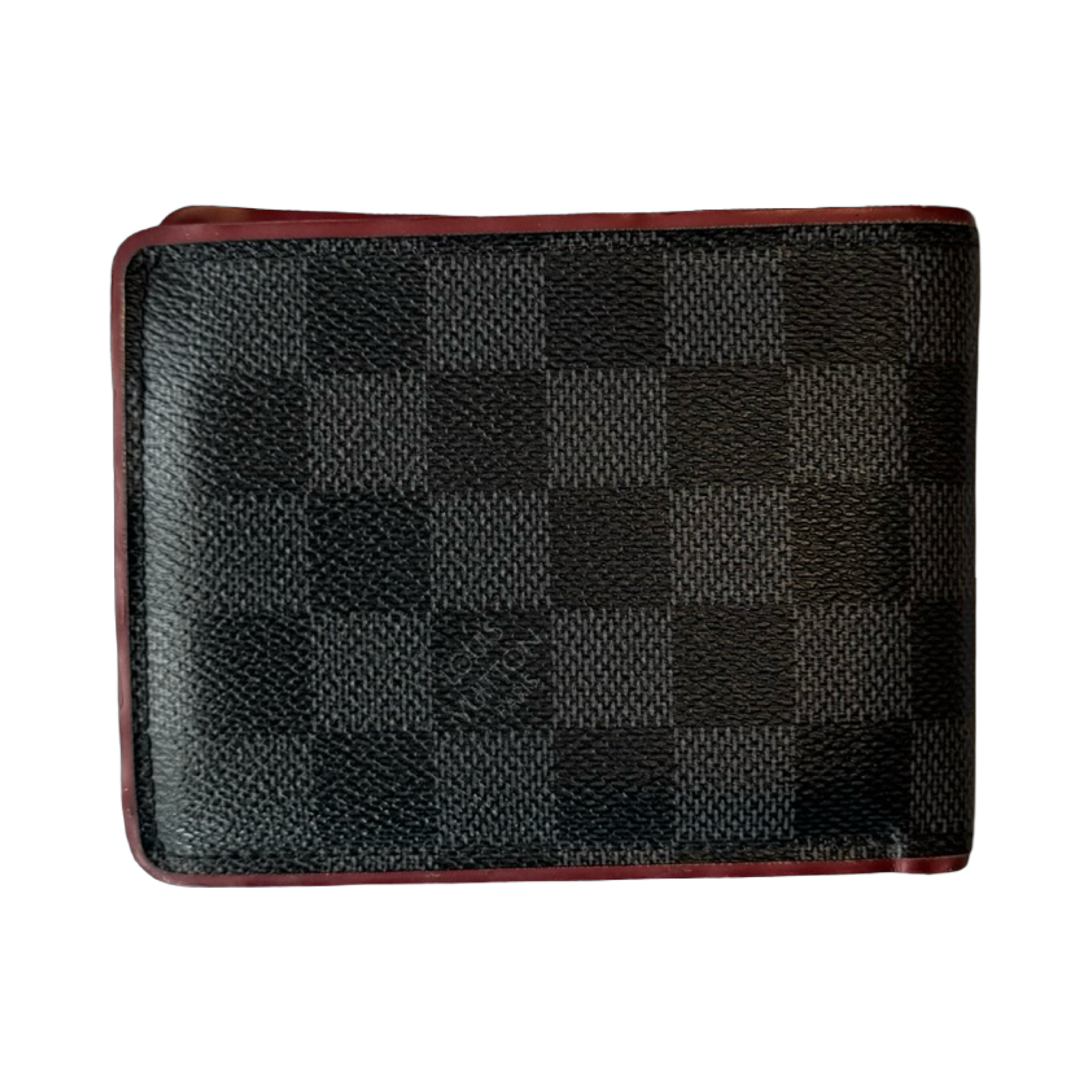 Louis Vuitton Damier Graphite Bifold Wallet Black/Red