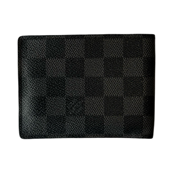 Louis Vuitton Damier Graphite Bifold Wallet Black