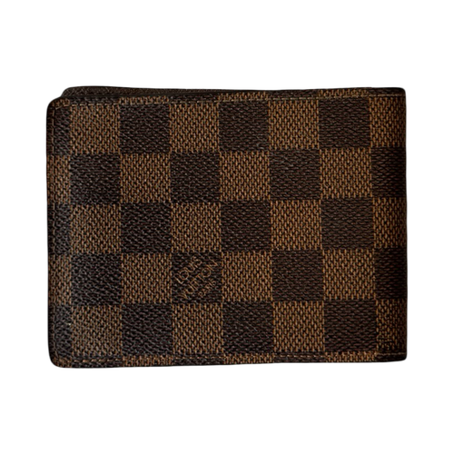 Louis Vuitton Damier Ebene Bifold Wallet Brown | Vintage Clothing Store Canada