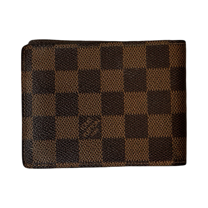 Louis Vuitton Damier Ebene Bifold Wallet Brown | Vitnage Clothing Store Canada