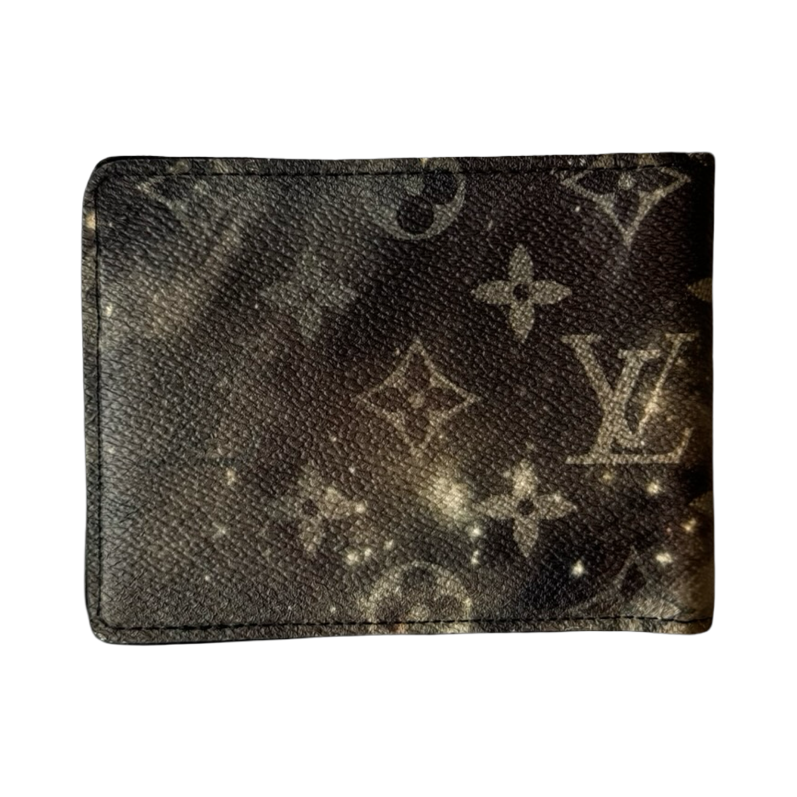 Louis Vuitton Monogram Galaxy Canvas Bifold Wallet Grey